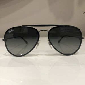 RAYBAN Blaze Aviator Black- BRAND NEW NEVER WORN
